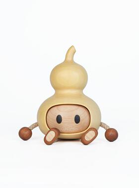 好运小葫芦招财摆件原上城高档创意礼品家居饰品治愈系办公桌好物