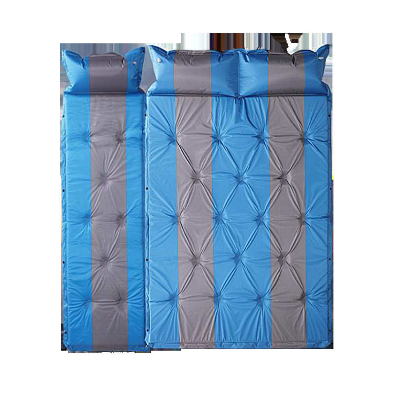 加厚自动充气垫户外睡垫单人双人野外露营充气床沙滩午休防潮地垫