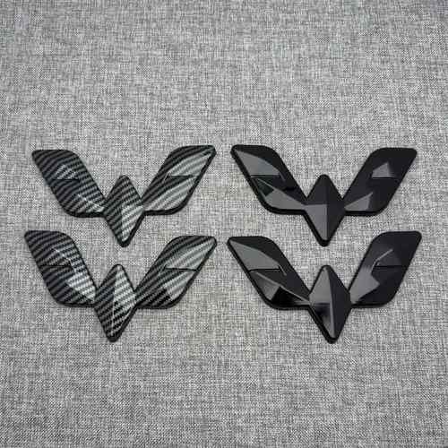 适用于五菱智光电动车荣光/新卡鸿光Ev/S凯捷改装前后车标装饰罩