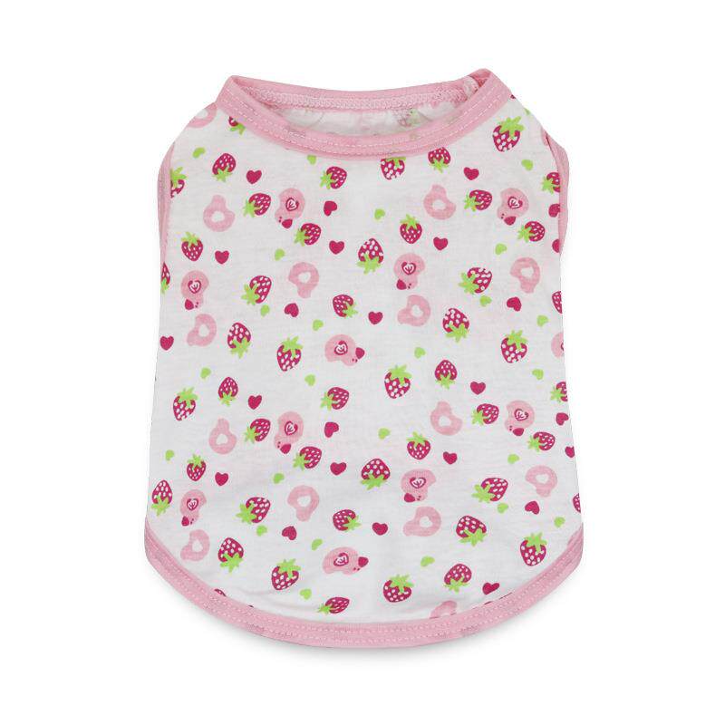 狗狗衣服夏棉薄款泰迪比熊小型犬夏季奶狗幼犬衣服宠物狗背心夏装
