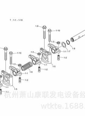 89CM1075六角法兰螺栓L136T斗山
