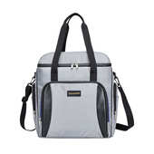 双层保温袋冷藏袋EVA加厚保冷户外隔热饭盒包手提袋野餐包冰包