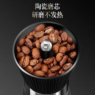 AKL手动器磨豆机家用型手摇咖啡豆粉小研咖磨机便携研磨手磨851啡