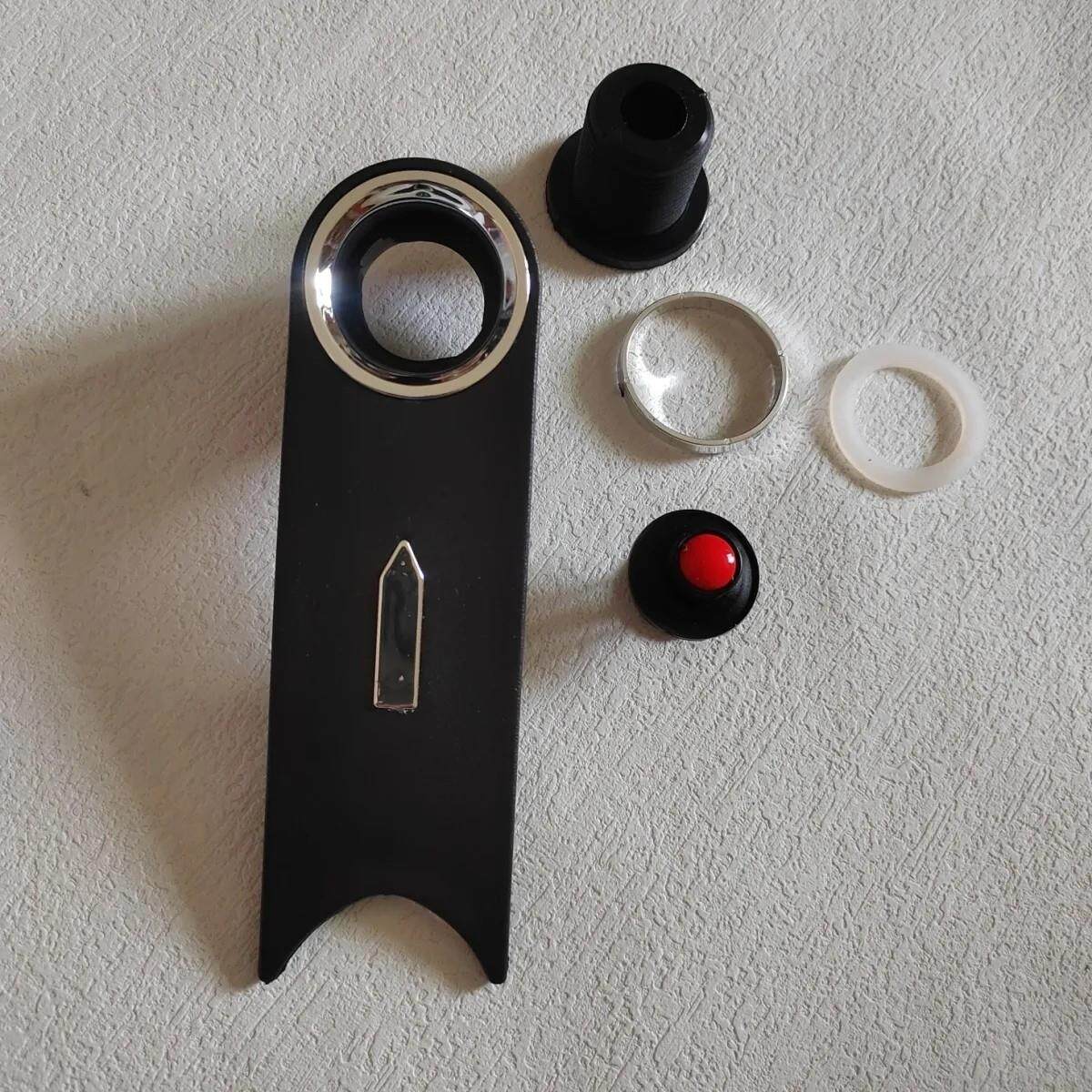 微压锅盖手柄锅盖压力阀手柄配件微压锅塑料大孔防溢液可立手柄