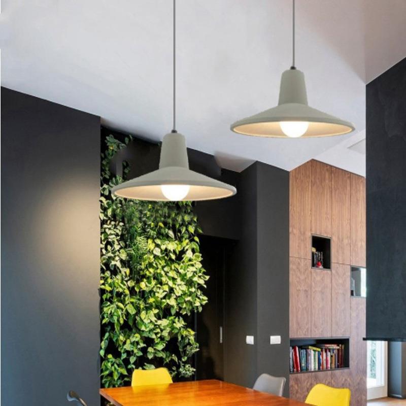 轻工风餐厅灯吊创意个性服业装店工室S024民宿复古店作铺商用水泥