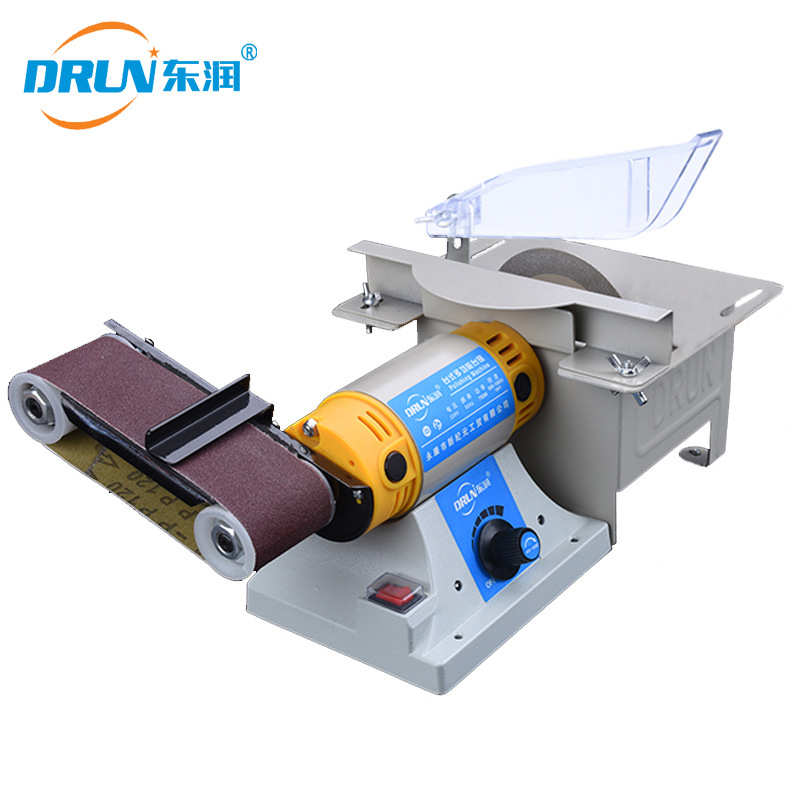 磨机东打磨润升级版锯抛光机砂木工台式台雕刻多功能玉带机石台