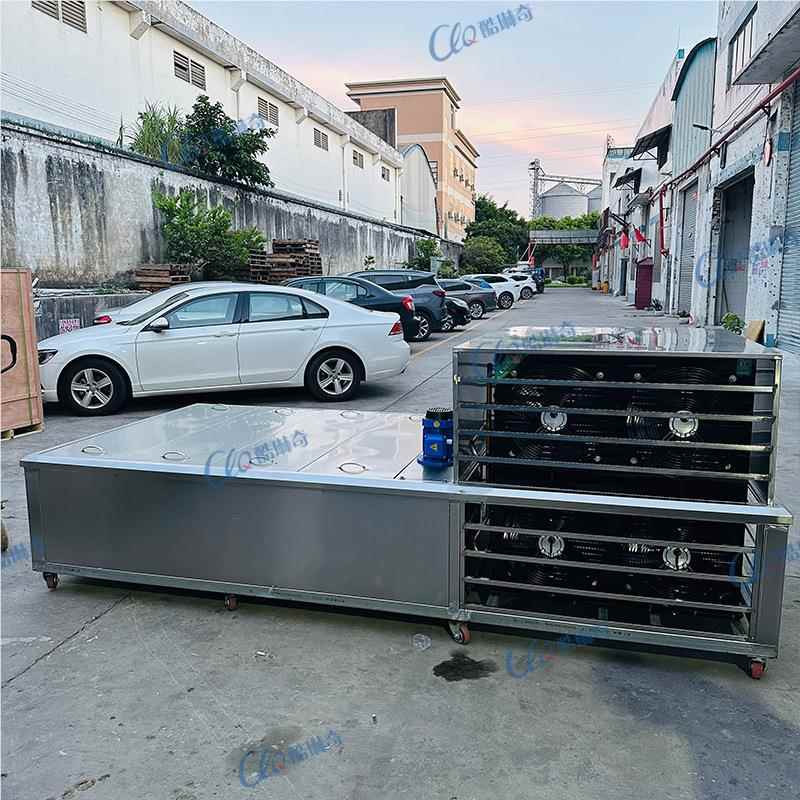直制冰机80桶桶不锈钢绵CYMMB-80型绵冰机新商用冰柱机商用雪花销