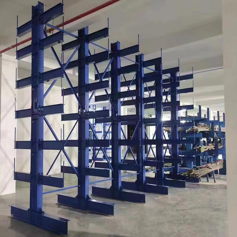 臂悬臂架仓储材重型货架方管架型架悬式YAK货架伸缩重型仓库铝材