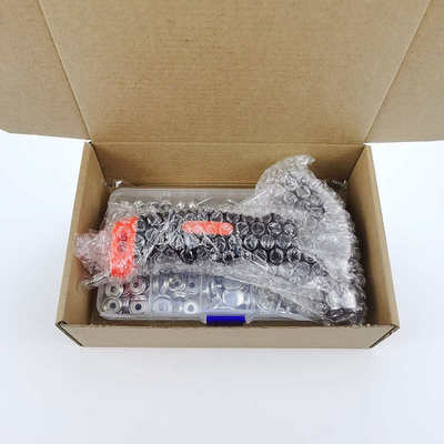 金属布扣船舶大白150pcs 15mm不锈钢螺丝不锈钢扣铜制帆布船帆级