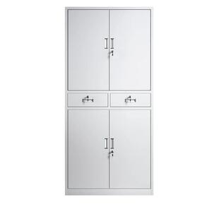 六门铁皮柜衣柜四门宿舍储物柜子 6门宿舍换衣柜子带锁六个门衣柜