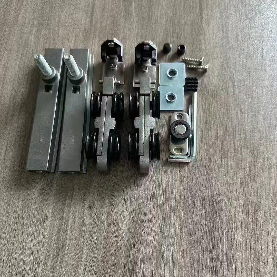 可拆卸吊轮吊趟移门吊滑轮凹轮分体可拆不用留检修口