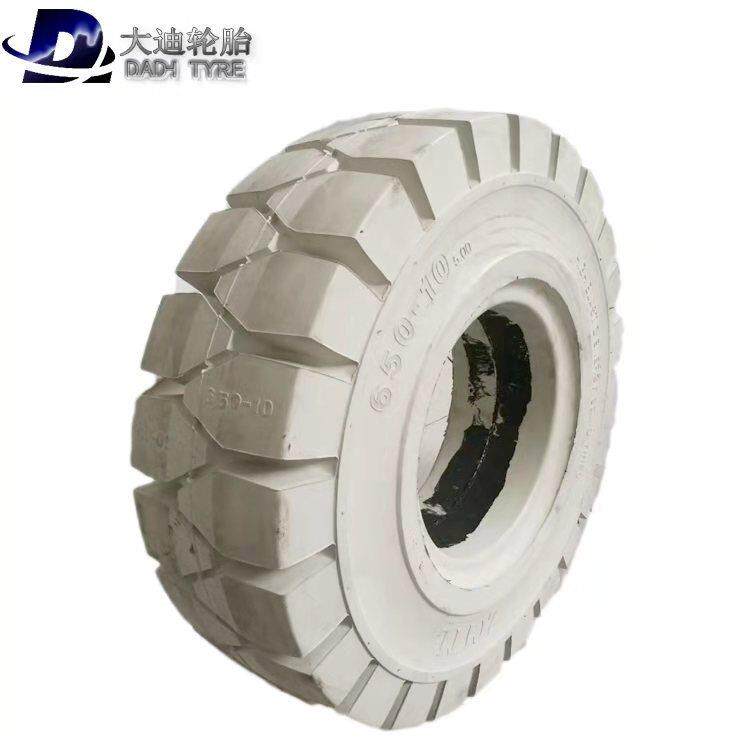 供应3吨叉车轮胎合力杭叉龙工等650-10/28x9-15无痕实心轮胎