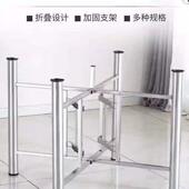 餐桌脚大桌应见详情架可折叠铁艺桌腿架实用伸缩桌圆架支实用桌脚