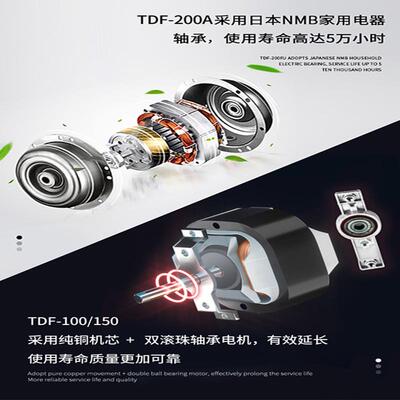 排气扇化妆室TDF-A\/B墙壁式排风机强力静音管道排扇风花家用窗厨