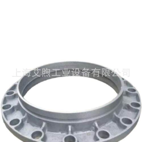 汽车涂装车间CJ/T156标准D25*8mm内外热浸镀锌沟槽式法兰PN2.5RF