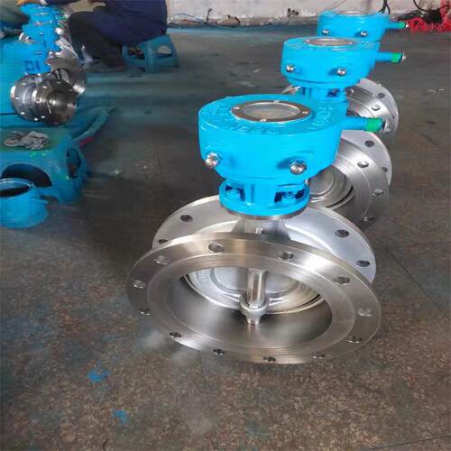 D643W-25 气动硬密封法兰蝶阀设计工作原理