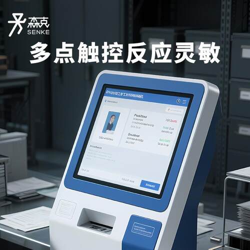 森克19-21.5英寸终端机功能触摸查询MES工控触控终端触摸屏