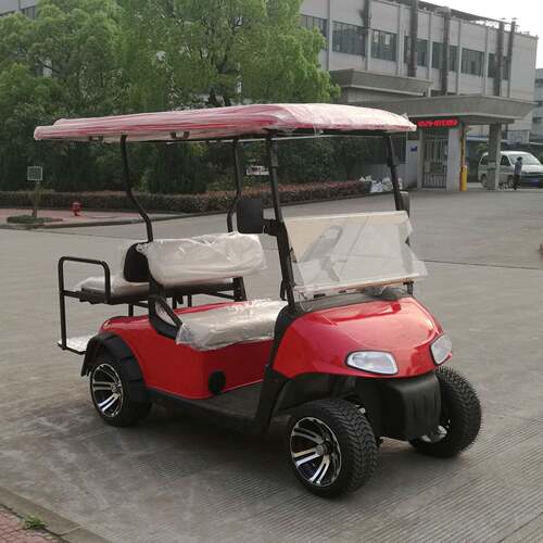 低速新能源油电两用游览观光代步四轮四座EZGO款电动高尔夫球车