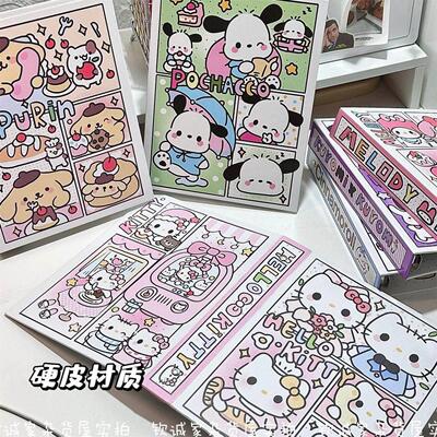 Sanrio card booklets small red book with the same high-color