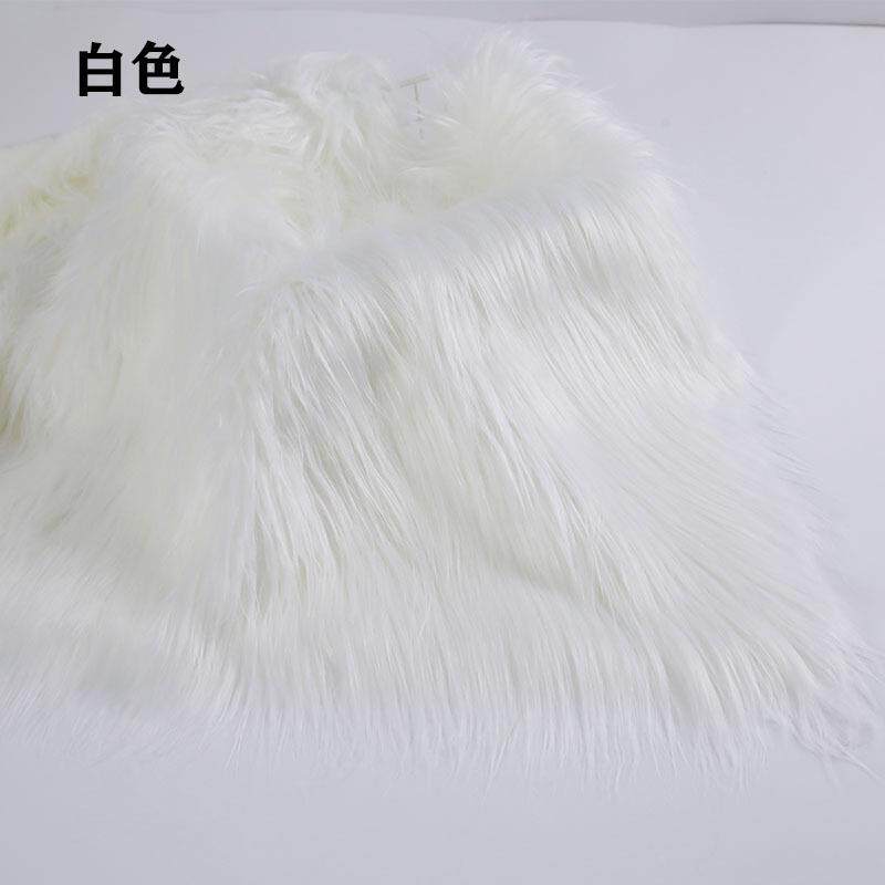 长毛绒布装料c9m落水棉花娃兽娃杂毛头发滚束植绒布DEQ网红花