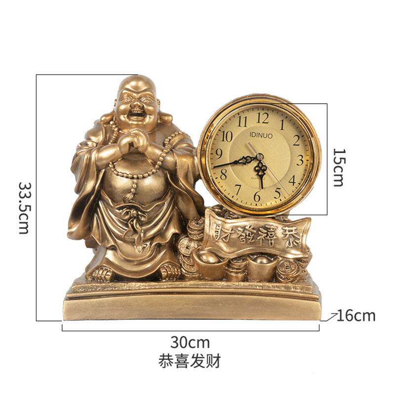 正品座钟台式客钟表摆中件摆钟创意家用钟新时式轻厅奢石英钟