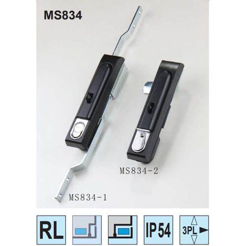 工业天地锁 连杆锁 拉杆锁 传动齿条锁 电气柜门锁 MS834