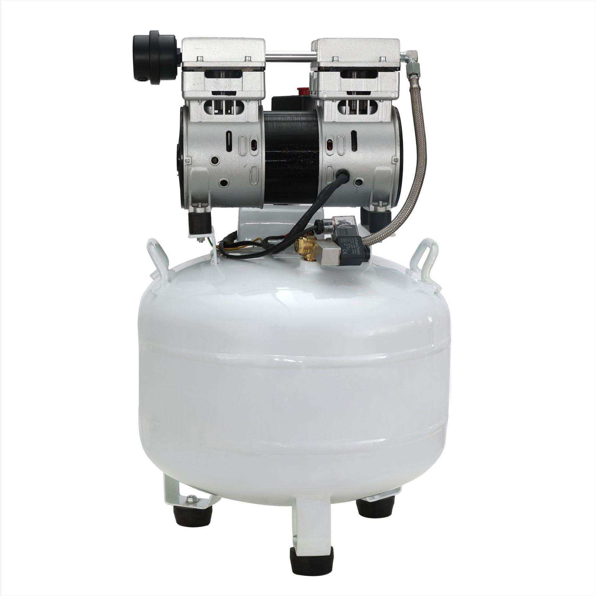 欧堡静音空压机50L立罐4极无油机750W