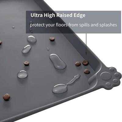Waterproof Pet Feeding Mat Placemats Dogs Cats Food Mats