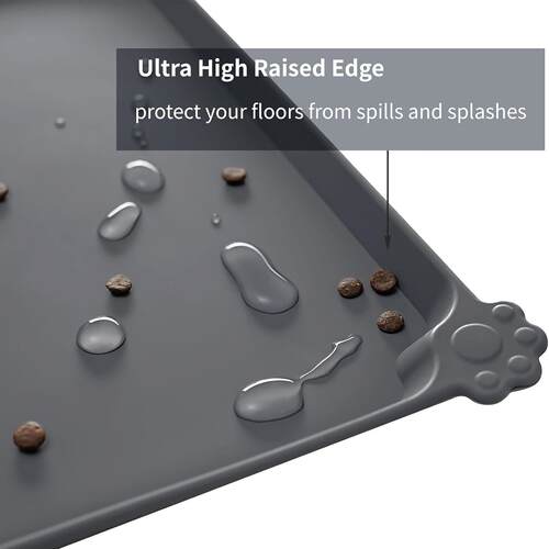 Waterproof Pet Feeding Mat Placemats Dogs Cats Food Mats