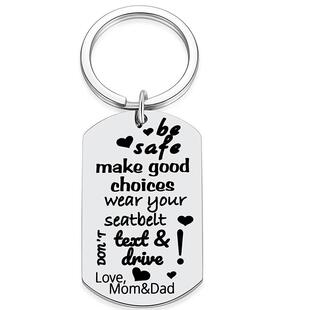 个性 STUPID 不锈钢钥匙扣DON 军牌礼物钛钢钥匙 20262022新款