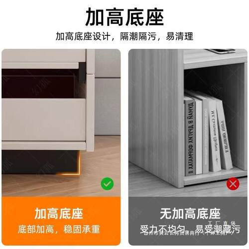 床头柜子家用卧室简约现代小型网红床边小柜子抽屉式收纳柜置物柜
