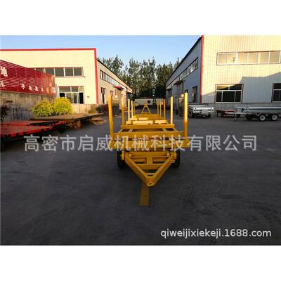 厂家双向牵引平板拖车5吨运管车厂家供应