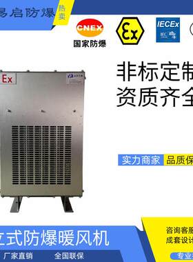定制防爆暖风机立式小空间防爆热风机壁挂安装防爆暖风器工业专用