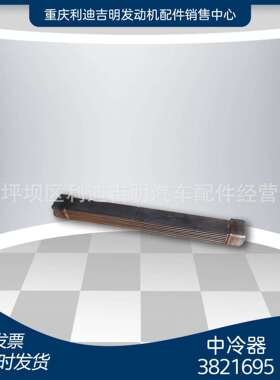 重庆厂家直销 发电机组配件 中冷器3821695