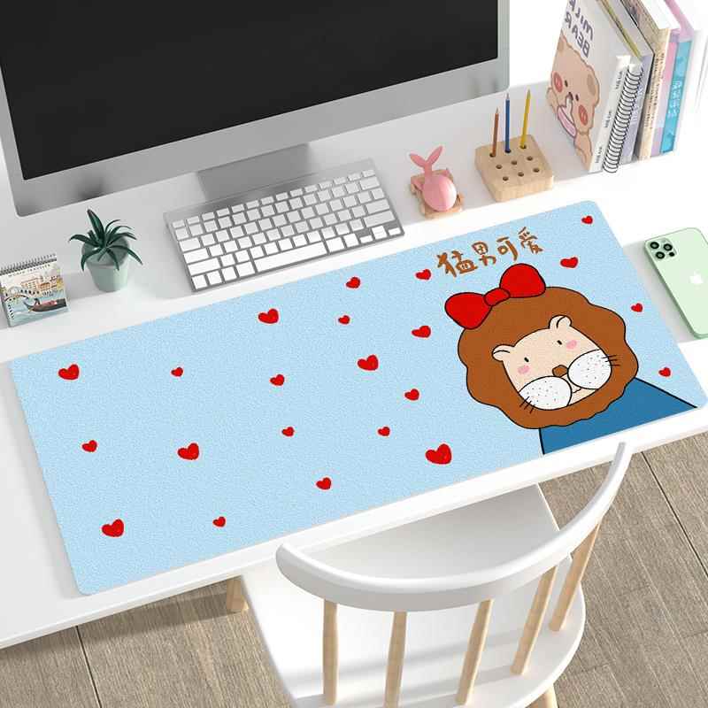 鼠标垫子超大护手腕女生定制电竞电脑垫大号快捷键大全垫游戏垫