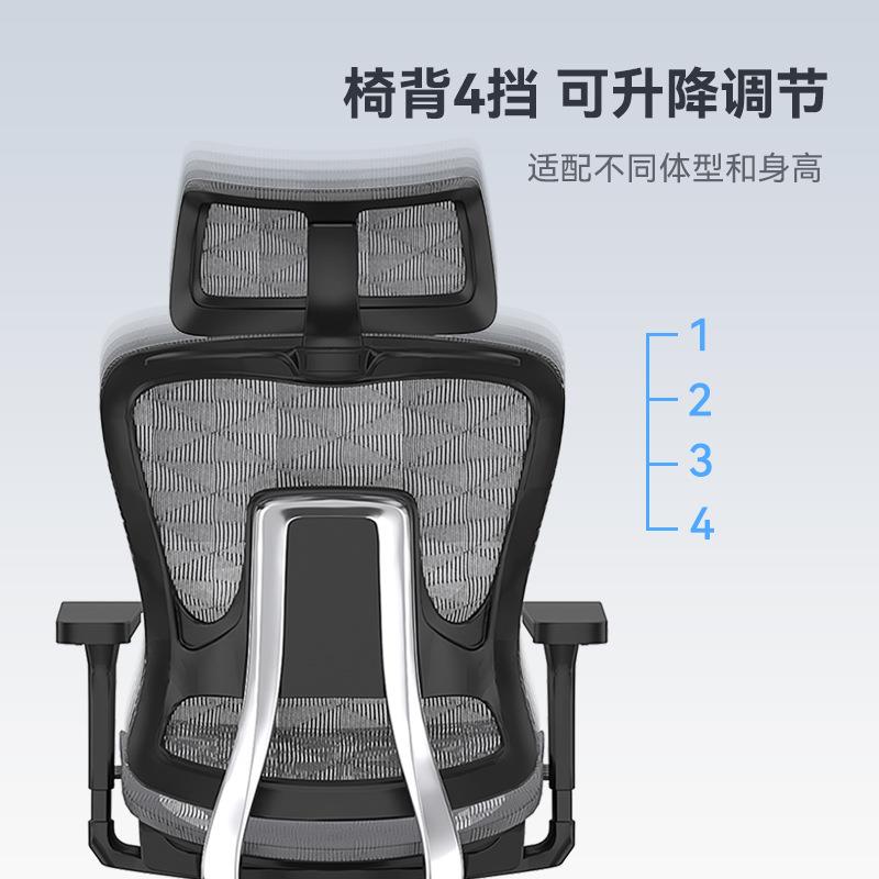 主管高管办公椅 网布靠背会议椅职员椅 电脑转椅人体工学椅子