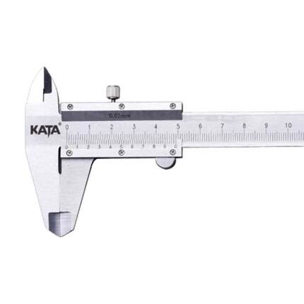 锴达 KATA 游标卡尺150mm 200mm 双槽 精密测量工具机械式KT34115