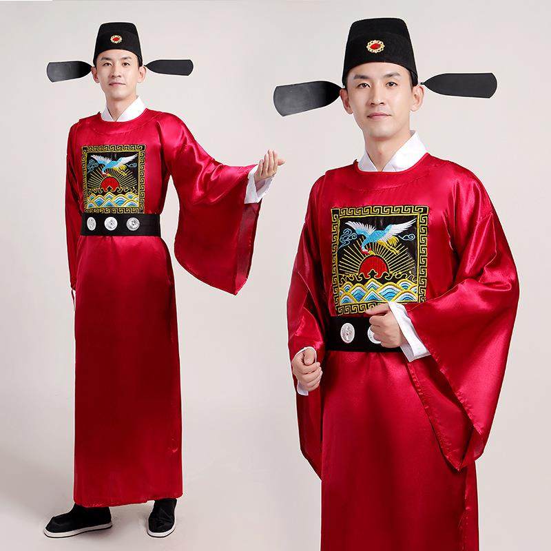 正品袍成人明朝古代官服演汉服圆领大臣文县武百官唐朝县令太爷影