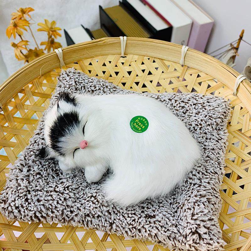 网红汽车摆件2024女生车上车内饰品除异味仿真动物毛绒车载猫咪狗,玩具/童车/益智/积木/模型,仿真/动物玩偶,淘宝优惠券,粉丝福利购,淘宝优惠卷