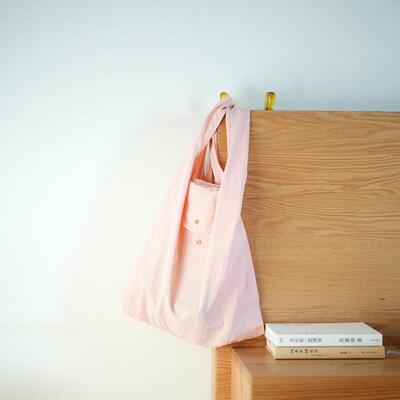 BOIL超柔软手帕款折叠轻便可携式环保袋购物袋防水包下楼随手小拎