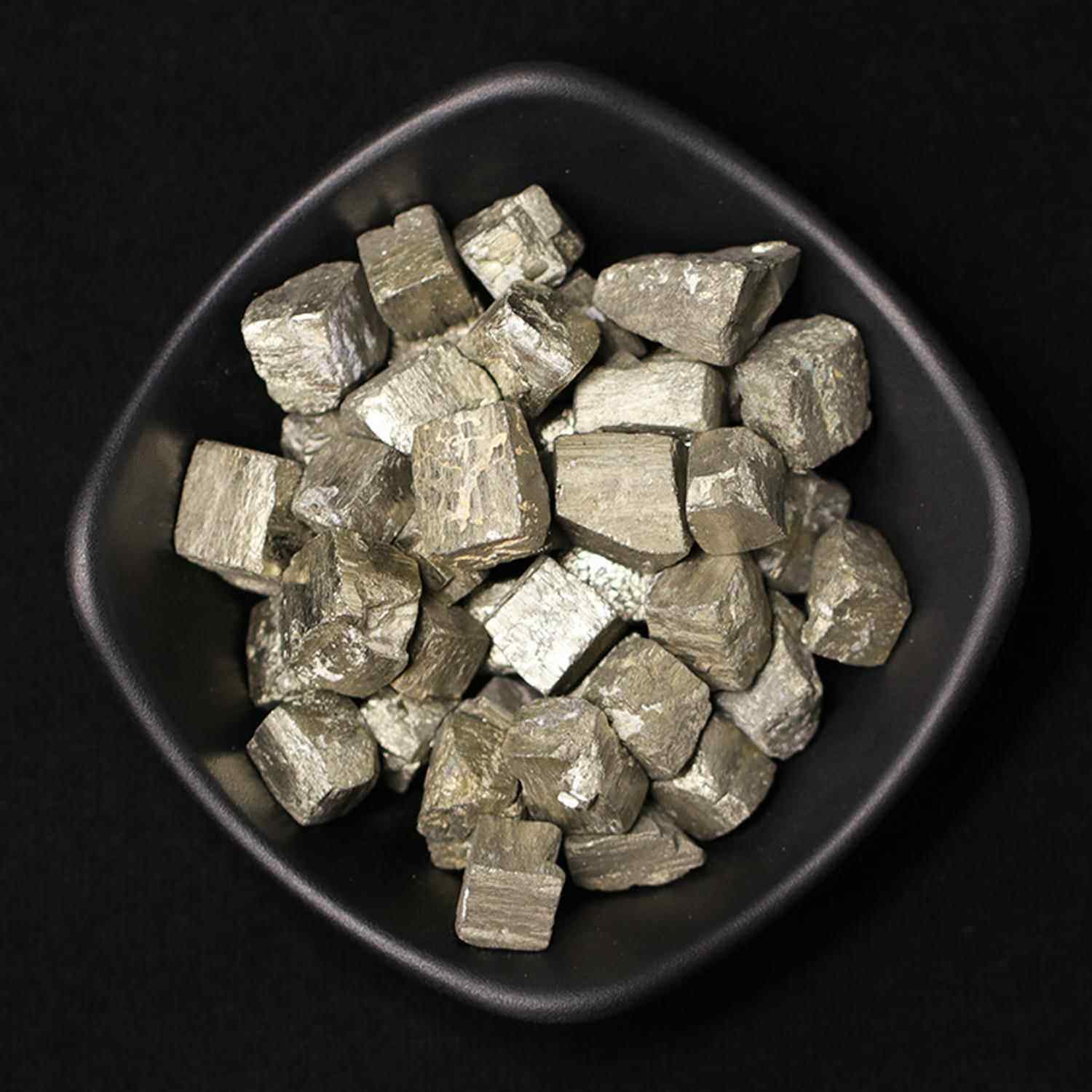 天然黄铁矿黄铜矿矿石教学标本原石摆件矿物晶体碎石