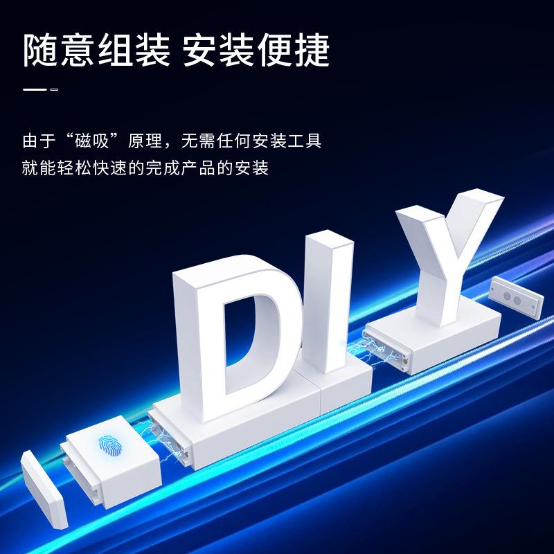 亚克力立体发光字广告字制作户外门头店铺招牌双面背发光广告字牌