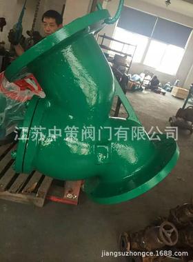 G4GL41J-101LJ-10C/16C铸钢Y型衬胶过滤器腐蚀耐酸碱衬胶Y法型耐