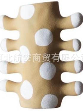 现代简约创意树脂多触角花器花插花瓶样板房售楼处桌面软装饰品