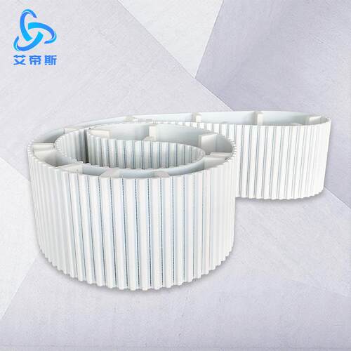 厂家供应 聚氨酯PU钢丝芯同步带加挡块输送带 挡块挡板同步带加工