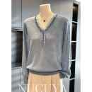 母亲针织女式 上衣优雅百搭中老年人下装 套头衫 新款 秋季 时尚