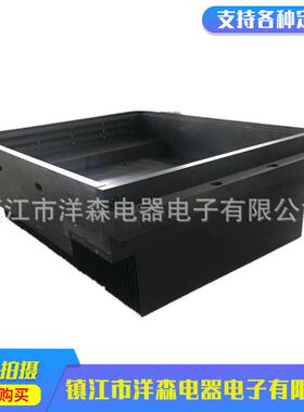 生产变压器铝壳铝壳元器件铝合金壳体铝材变压器黑色外壳