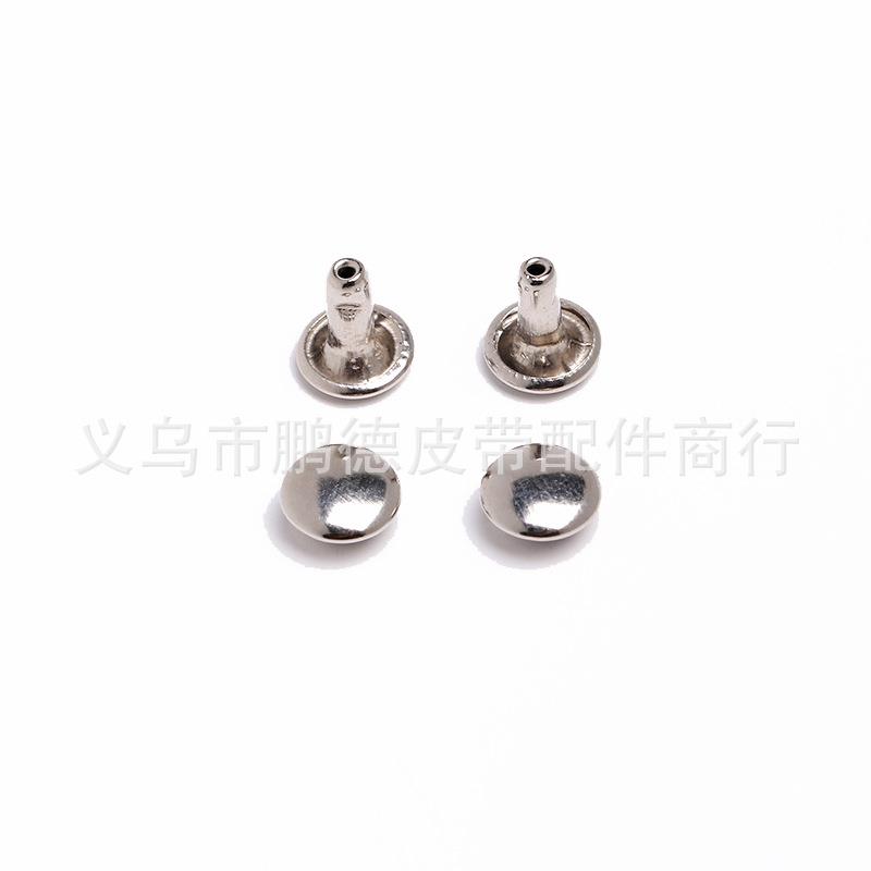 厂家现货供应各种规格金属铆钉 双面帽钉蘑菇钉撞钉 箱包服饰辅料