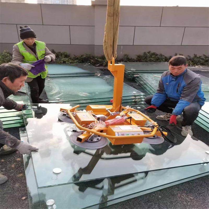 电动吸盘玻璃幕墙 吸吊机 大型强力真空吸盘 吊具弧面平面玻璃吊