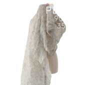 印花面料PD52 雪纺轻薄 印象画面 皱褶肌理